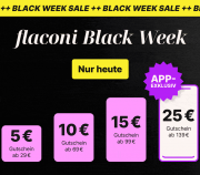 Nur heute 5 Euro bis 25 Euro Staffel-Rabatt auf &uuml;ber 21.300 Beauty Artikel bei Flaconi