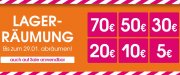 Nur heute 5 Euro bis zu 70 Euro Rabatt auf fast alles im BabyMarkt