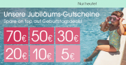 Nur heute 5 Euro bis zu 70 Euro Rabatt auf fast alles im BabyMarkt