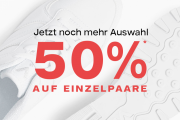 Nur heute 50% Extra-Rabatt auf 1.000 ausgew&auml;hlte Schuhe bei Deichmann