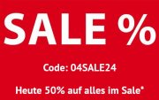 Nur heute 50% Extra-Rabatt auf alle bereits reduzierte Artikel im Sale bei NKD