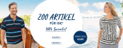 Nur heute 50% Rabatt auf 200 Artikel f&uuml;r Damen und Herren im Adler Shop