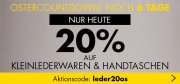 Nur heute bei Karstadt- 20% auf Kleinlederwaren und Handtaschen