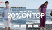Nur heute bis zu 30% Rabatt im Sale + 20% Extra-Rabatt On Top bei Tom Tailor