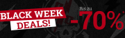 Nur heute bis zu 70% Rabatt auf alles im Black Week Sale im EMP Shop