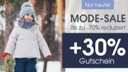 Nur heute bis zu 70% Rabatt im Mode-Sale + 30% Extra-Rabatt On Top im BabyMarkt