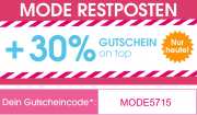 Nur heute Gro&szlig;er Mode-Sale mit 30% Extra-Rabatt im Babymarkt Shop