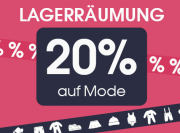 Nur heute Lagerr&auml;umung mit 20% Rabatt auf die komplette Baby- und Kindermode im Babymarkt