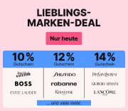 Nur heute mindestens 10% bis maximal 14% Rabatt auf Beauty-Favoriten bei Flaconi