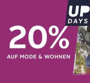 *Nur heute* Up Days bei OTTO: 20% Rabatt auf viele Kategorien und Markenprodukte!