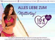 Nur heute zum Muttertag 10 Euro Rabatt auf alles im Lascana Shop