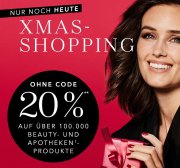 Nur noch heute 20% Rabatt auf &uuml;ber 100.000 Beauty- und Apothekenprodukte bei Douglas
