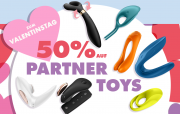 Nur noch heute 50% auf Partner Toys zum Valentinstag im Eis.de Erotik-Shop
