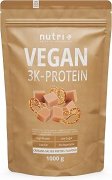 Nutri+ veganes Protein Pulver (Salted Caramel Pretzel) 1kg f&uuml;r 22,37&euro;