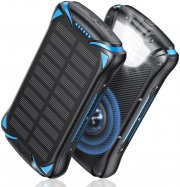 Nuxgal 30000mAh Solar Powerbank Qi Wireless Ladeger&auml;t