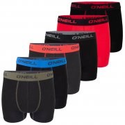 O'Neill 6er Pack Herren Boxershorts 95% Baumwolle
