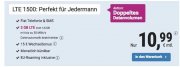 o2 Flat mit 3GB LTE f&uuml;r nur 10,99&euro; mtl. &ndash; monatlich k&uuml;ndbar und ohne Datenautomatik!