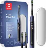 Oclean X Lite Blau Gift Set elektrische Schallzahnb&uuml;rste mit 5 Putzprogrammen