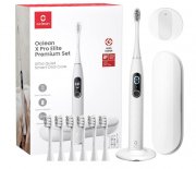 Oclean X Pro Elite Elektrische Schallzahnb&uuml;rste mit Farbdisplay inkl. 6 B&uuml;rstenk&ouml;pfe & Reiseetui