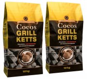 &Ouml;kologische Grill Briketts aus Kokosnuss Kohle f&uuml;r 27.99&euro; statt 31.99&euro;