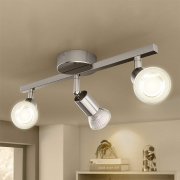 &Ouml;uesen LED Deckenstrahler 3 Flammig inkl. 3 x 3W GU10 LED Leuchtmittel