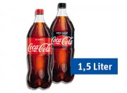 Offlinedeal bei Rewe: Coca Cola Sensationell g&uuml;nstig: 1,5 Liter f&uuml;r 0,95&euro;