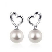 Ohhringe Damen Sterling Silber Schmuck Perle D.Perlla Ohrstecker f&uuml;r 10,99&euro; statt 16,87&euro;