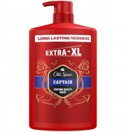 Old Spice Captain 3in1 Duschgel & Shampoo 1000ml f&uuml;r Haar, Gesicht und K&ouml;rper