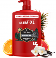 Old Spice Wolfthorn 1000 ml 3-in-1 Mehrzweck-Shampoo f&uuml;r Haar, Gesicht und K&ouml;rper