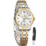 OLEVS Damenuhr in Silber/Gold f&uuml;r nur 45,77&euro; bei Amazon