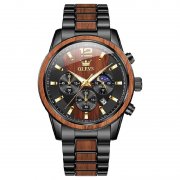 OLEVS Holz-Herrenuhr f&uuml;r nur 64,77&euro; bei Amazon