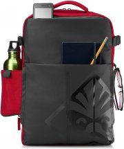 OMEN Gaming Rucksack 17,3 Zoll schwarz / rot