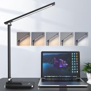 One Fire LED Schreibtischlampe mit 15 Licht-Modi