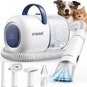 oneisall Hundeschermaschine mit integriertem Staubsauger zum Tiefpreis