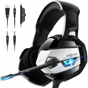 ONIKUMA Gaming Headset mit Surround Sound f&uuml;r PS5/Xbox One/PC/Nintendo Switch/PS4 