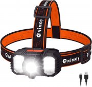 Onimoy Wiederaufladbare 600 Lumen LED Stirnlampe