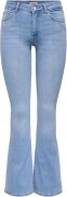 ONLY Damen Jeans Onlblush Life Mid Flared (Gr&ouml;&szlig;e M/32) f&uuml;r 22,99&euro;