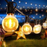 Opard 9,5 Meter G40 LED Lichterkette Warmwei&szlig;e f&uuml;r Innen und Au&szlig;enbereich