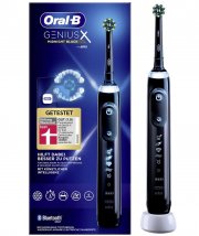 Oral-B Genius X Elektrische Zahnb&uuml;rste Midnight Black mit Bluetooth-App