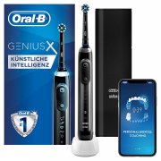 Oral-B Genius X Elektrische Zahnb&uuml;rste mit k&uuml;nstlicher Intelligenz und Premium Lade-Reise-Etui