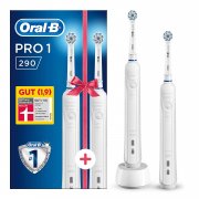 Oral-B PRO 1 290 Elektrische Zahnb&uuml;rste mit 2. Handst&uuml;ck