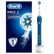 Oral-B PRO 2 2000N Elektrische Zahnb&uuml;rste mit visueller Andruckkontrolle