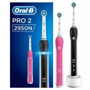 Oral-B PRO 2 2950N Elektrische Zahnb&uuml;rste mit 2. Handst&uuml;ck
