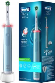 Oral-B Pro 3 3000 Elektrische Zahnb&uuml;rste Electric Toothbrush mit visueller 360&deg; Andruckkontrolle