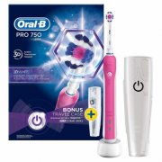  Oral-B Pro 750 3D White PRO750 Pink & Travel Case nur 28,90&euro; statt 34,30&euro;