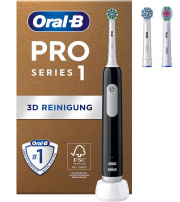 Oral-B Pro Series 1 Plus Edition Elektrische Zahnb&uuml;rste inkl. 3 Aufsteckb&uuml;rsten