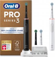 Oral-B Pro Series 3 Plus Edition Doppelpack Elektrische Zahnb&uuml;rsten mit visueller Andruckkontrolle