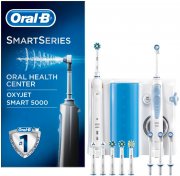 Oral-B SmartSeries Center OxyJet Smart 5000 mit Munddusche & Elektrischer Zahnb&uuml;rste