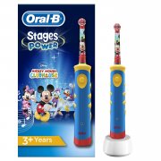 Oral-B Stages Power Kids Elektrische Kinderzahnb&uuml;rste, im Disney Mickey Mouse Design 