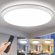 Oraymin 24W 2700LM LED Deckenlampe Dimmbar mit Fernbedienung